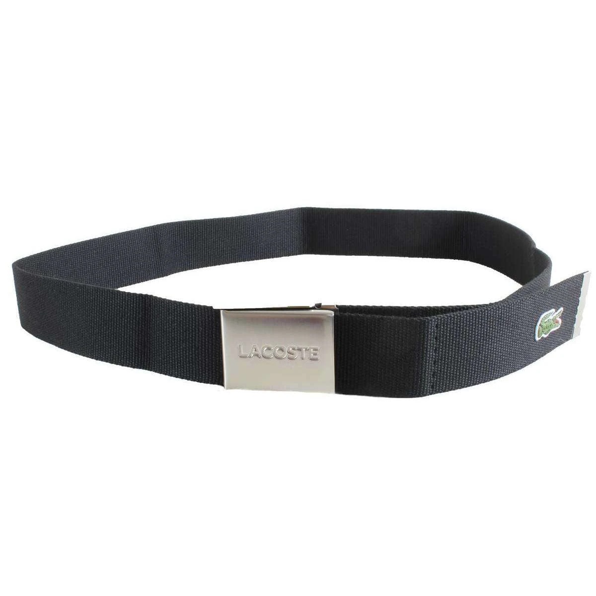Lacoste Webbed Belt - Black - Image 3