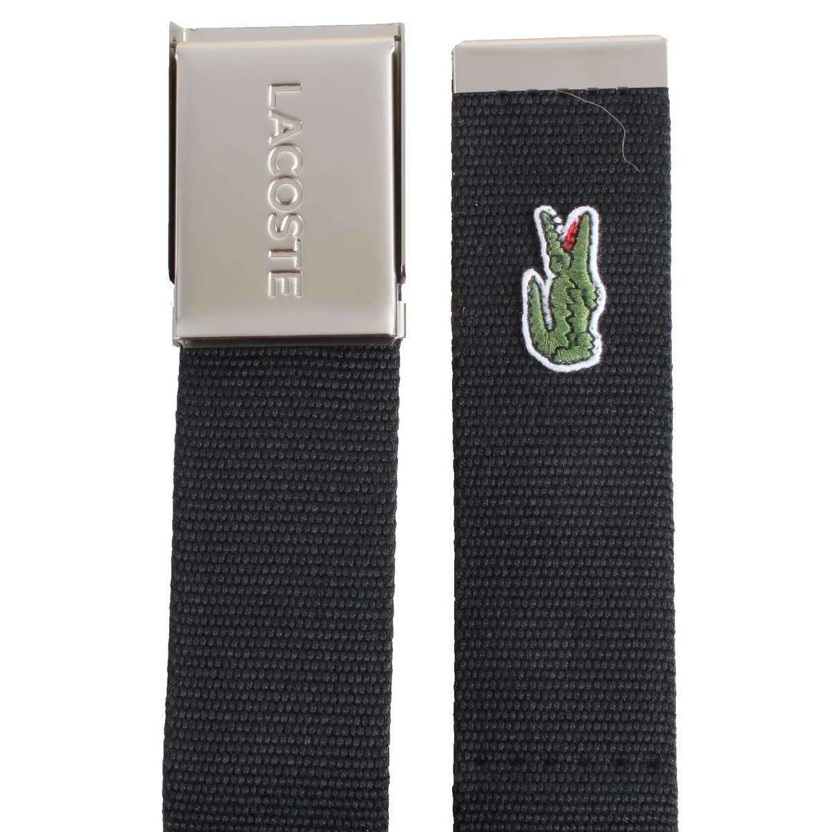 Lacoste Webbed Belt - Black - Image 4