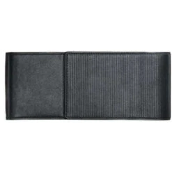 Lamy Triple Soft Embossed Leather Pen Case - Black