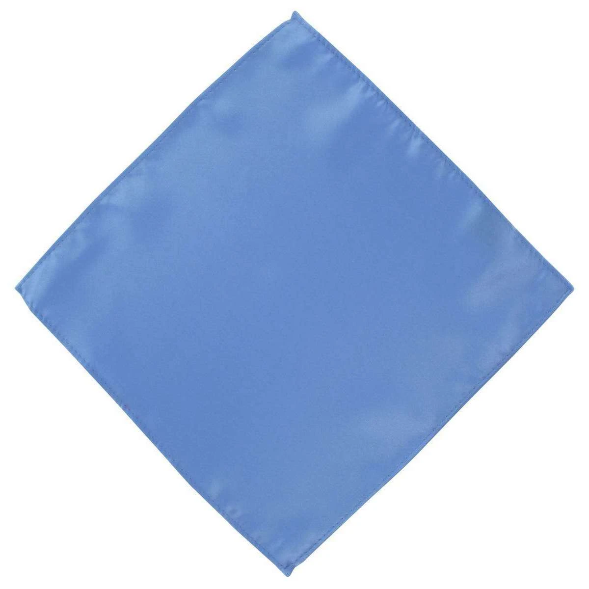 Michelsons Of London Contast Floral Bow Tie And Plain Pocket Square Set - Light Blue - Image 3