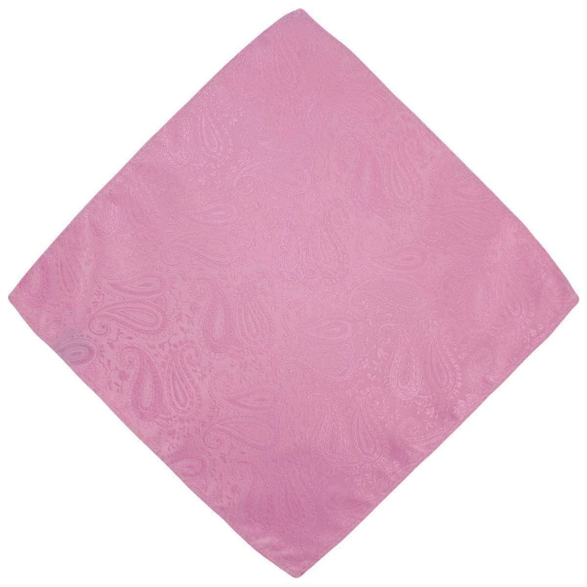 Michelsons Of London Tonal Paisley Cravat And Pocket Square Set - Pink - Image 3