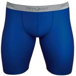 Obviously Classic Boxer Briefs 9 Inch Leg - Blue