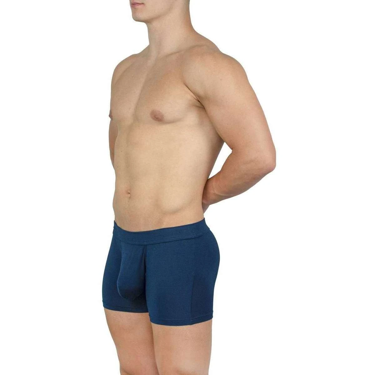Obviously EliteMan Boxer Brief 3inch Leg - Midnight Navy - Image 6