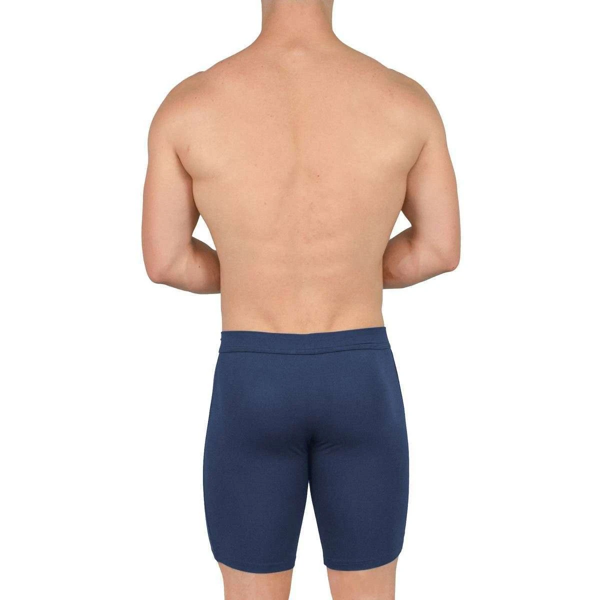 Obviously EliteMan Boxer Brief 9inch Leg - Navy - Image 5