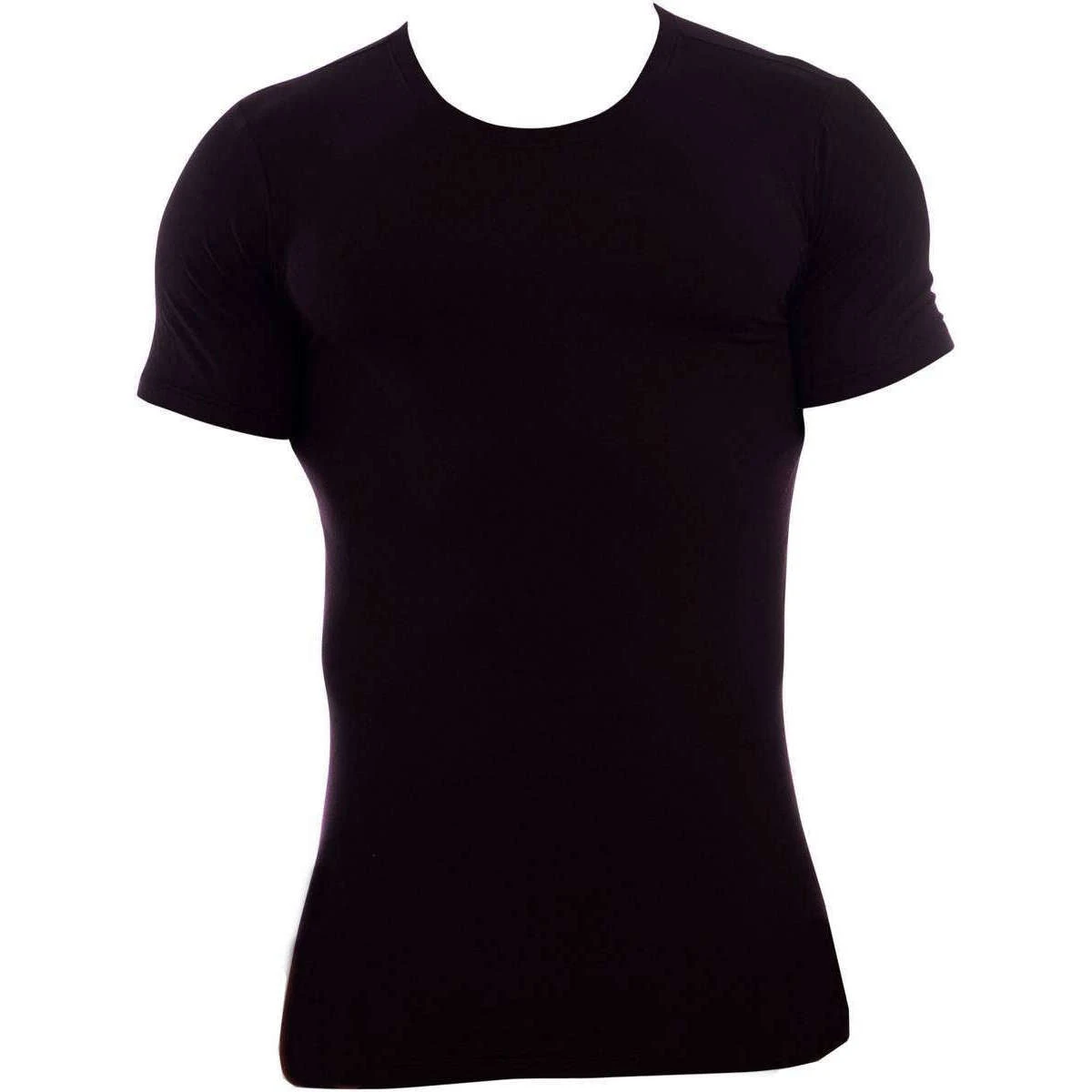 Obviously Essence Crew Neck Short Sleeve Undershirt - Black