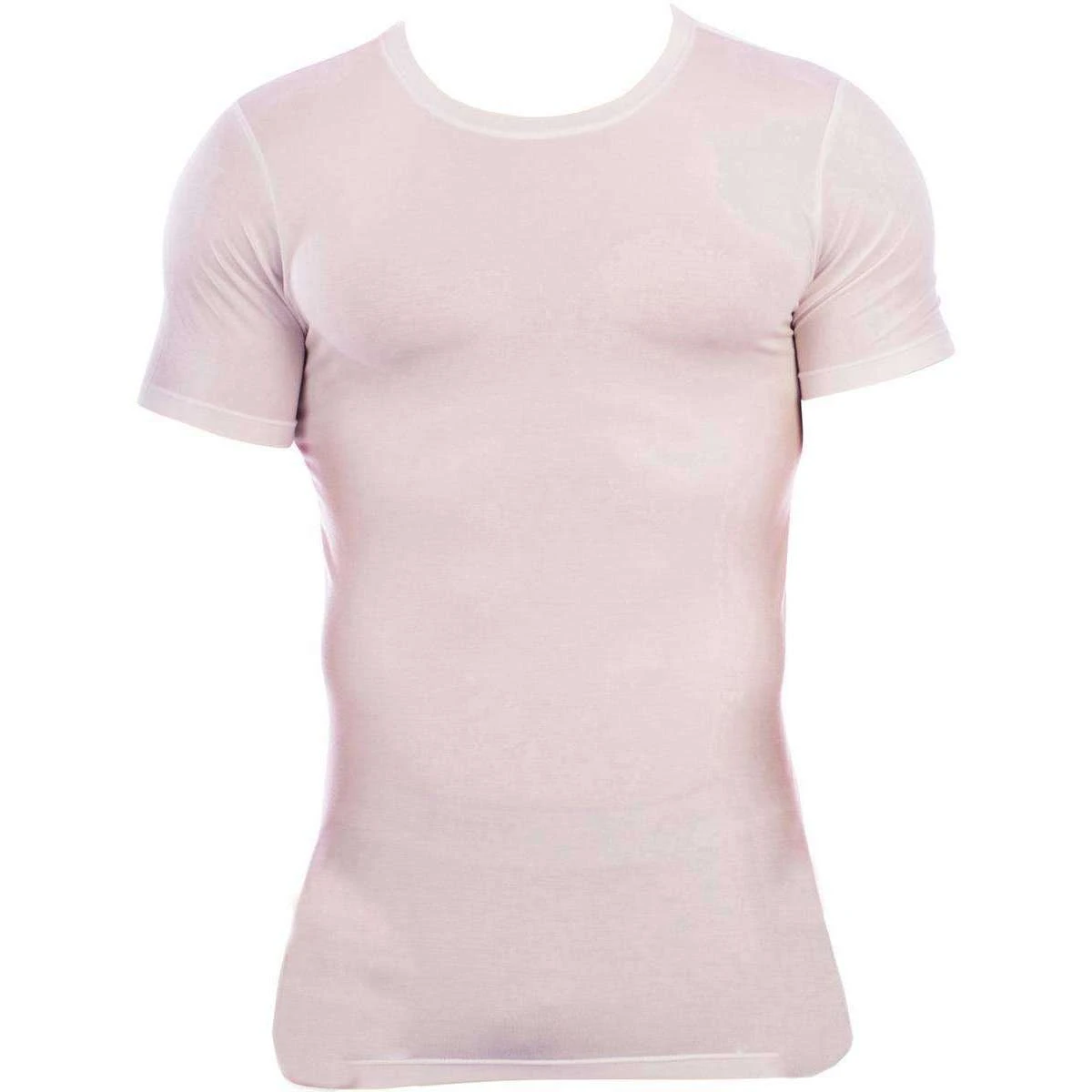 Obviously Essence Crew Neck Short Sleeve Undershirt - White