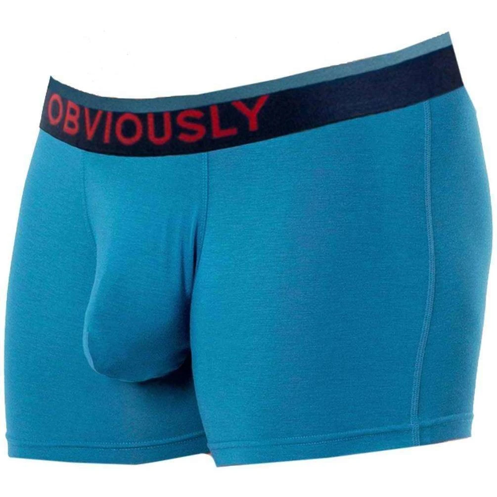 Obviously FreeMan AnatoFREE Boxer Brief 3inch Leg - Pacific Blue - Image 3