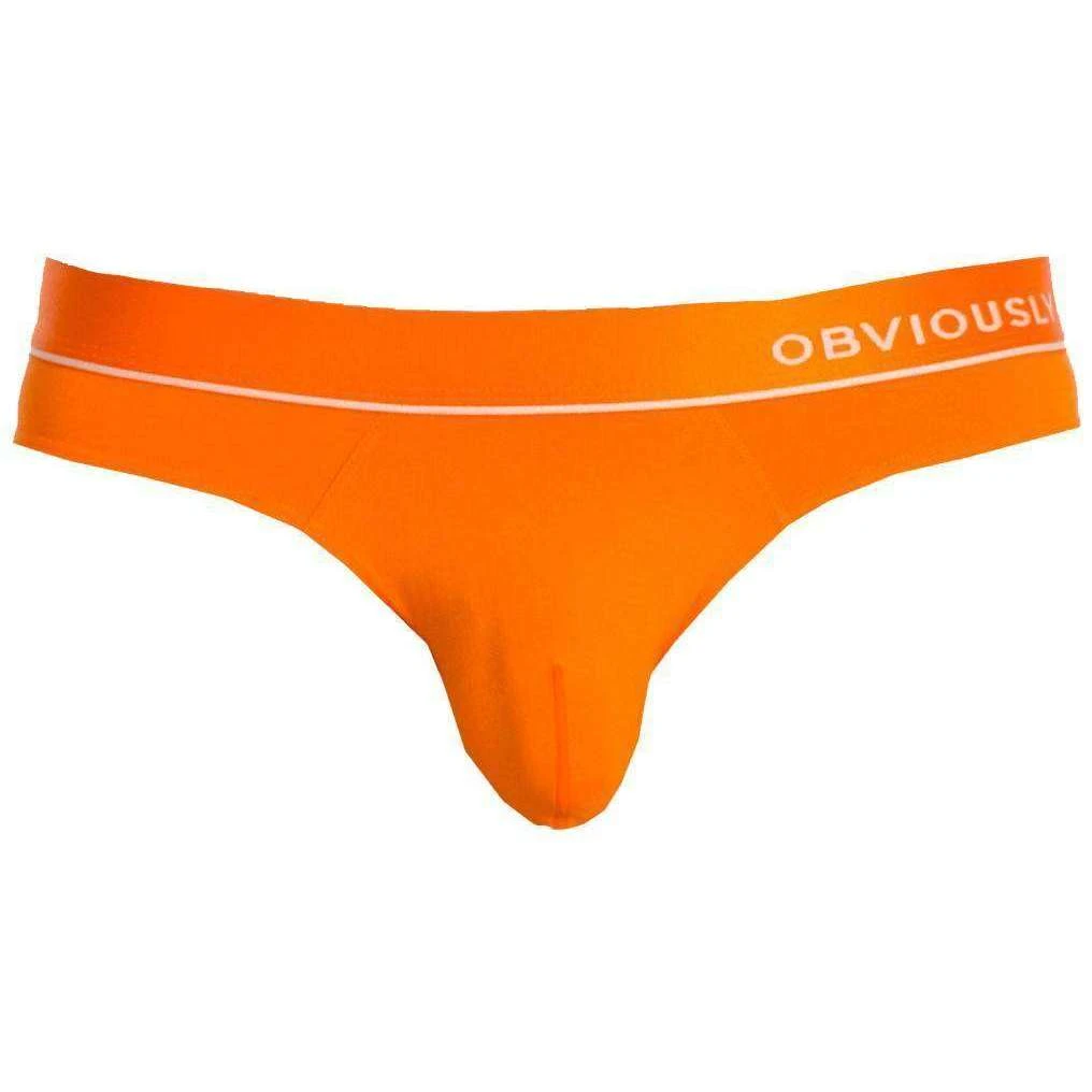 Obviously PrimeMan AnatoMAX Hipster Brief - Orange