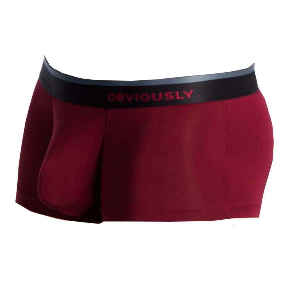 Obviously PrimeMan AnatoMAX Trunk - Maroon Red - Image 3