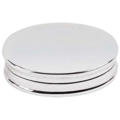 Orton West Pill Box - Silver