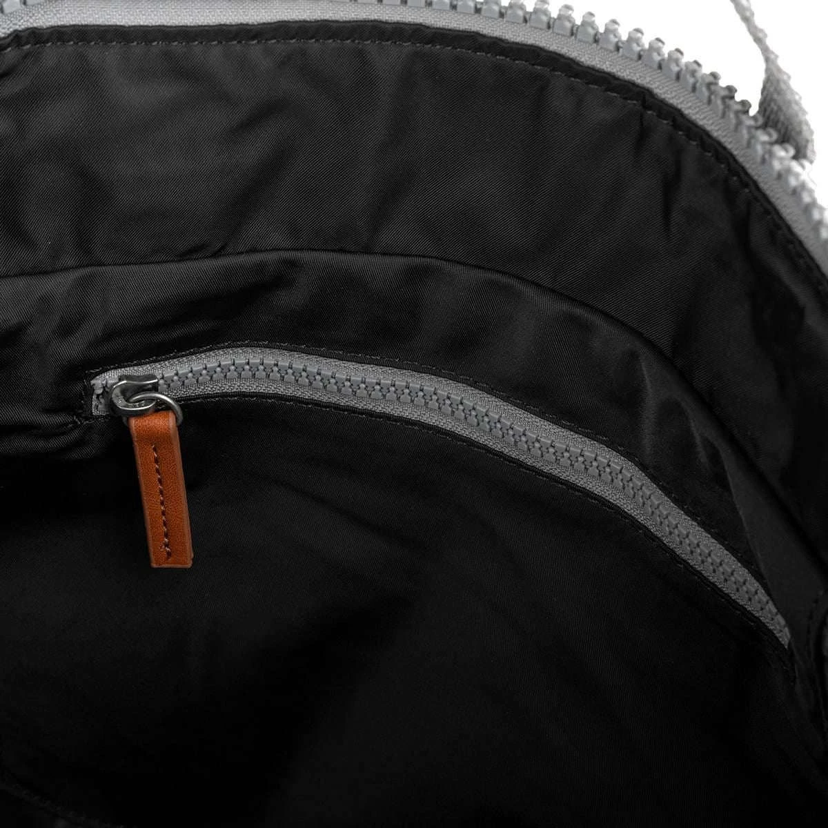 Roka Bantry B Large Sustainable Nylon Backpack - Black - Image 5