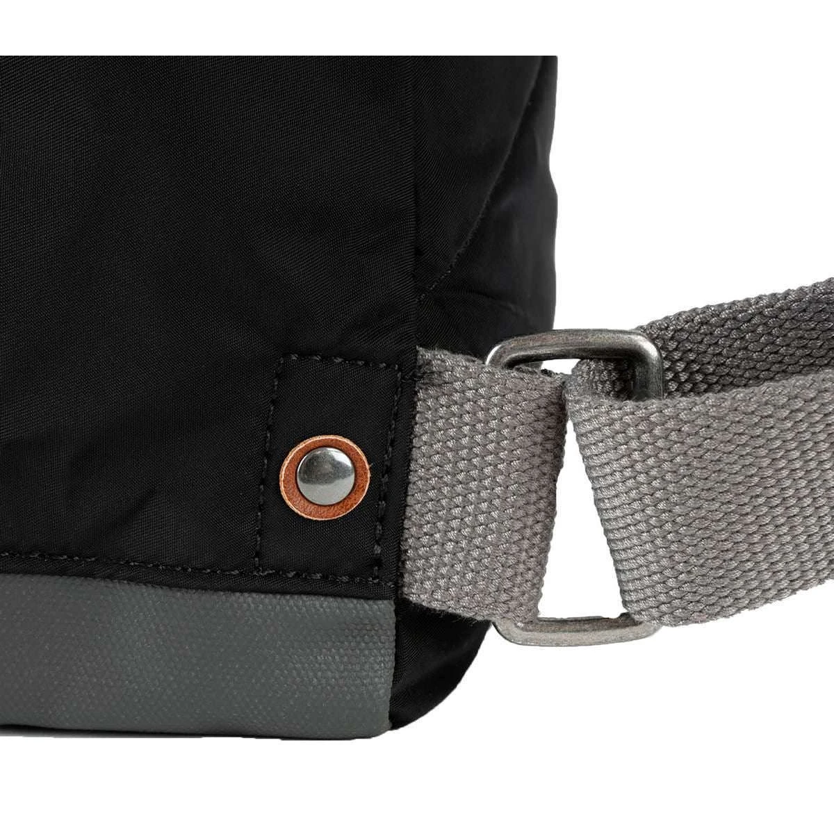 Roka Bantry B Large Sustainable Nylon Backpack - Black - Image 6