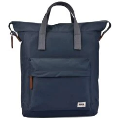 Roka Bantry B Medium Sustainable Nylon Backpack - Smoke Grey