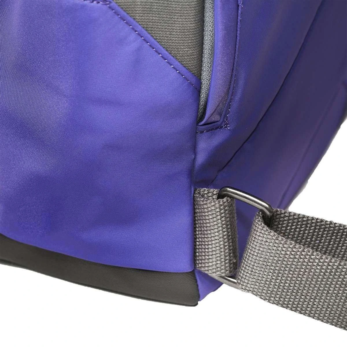 Roka Canfield B Medium Sustainable Nylon Backpack - Peri Purple - Image 5