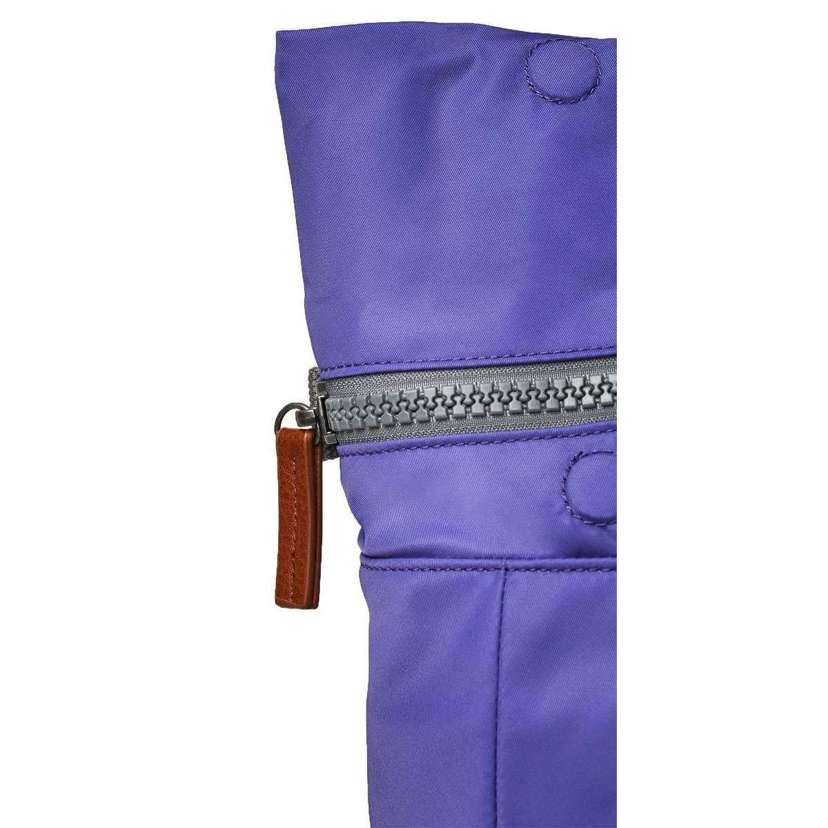 Roka Canfield B Medium Sustainable Nylon Backpack - Peri Purple - Image 6