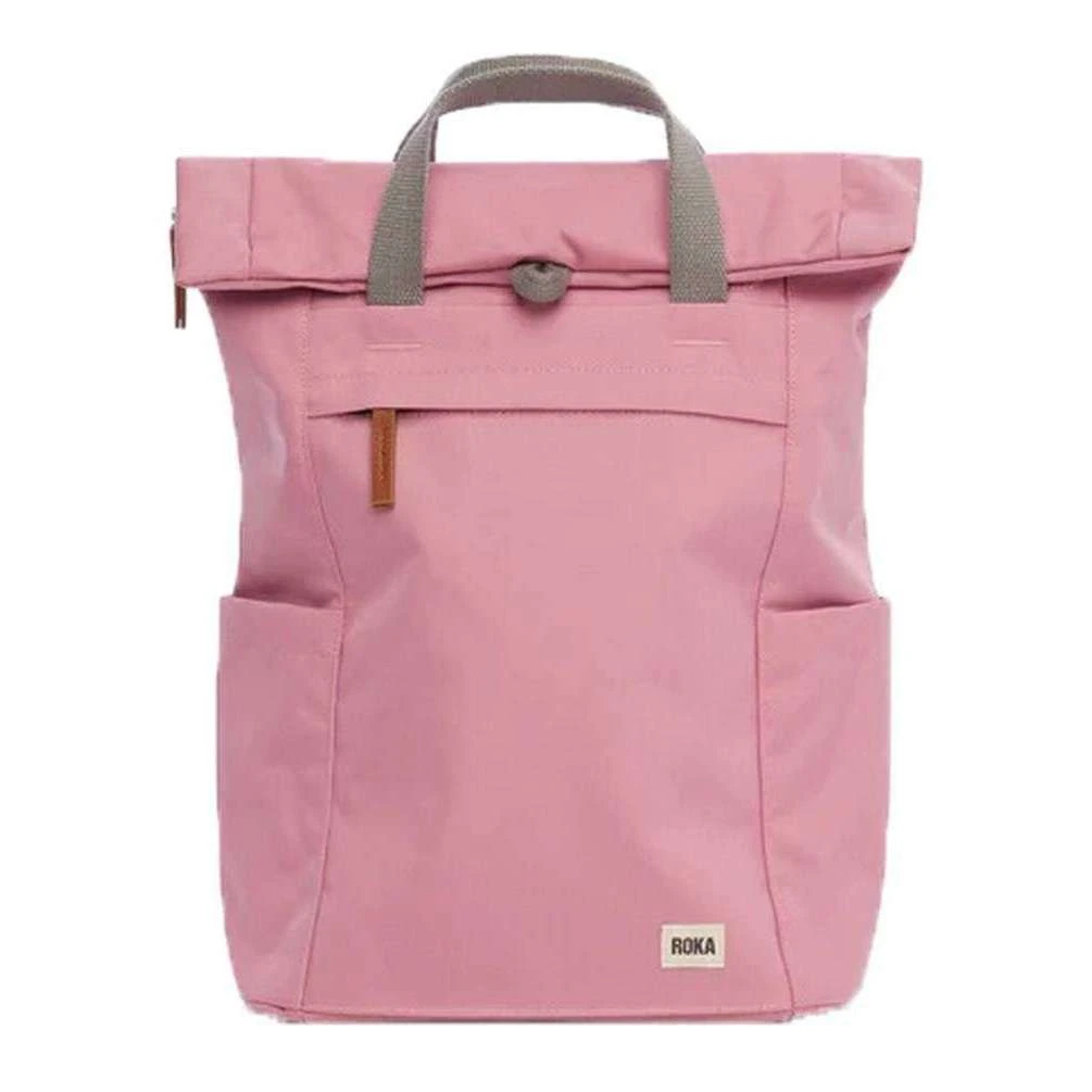 Roka Finchley A Medium Sustainable Canvas Backpack - Antique Pink
