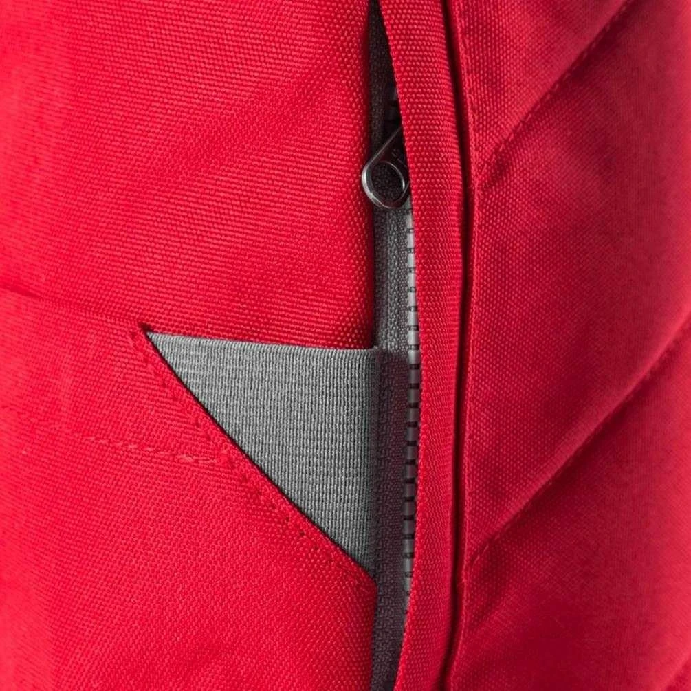 Roka Finchley A Small Sustainable Canvas Backpack - Mars Red - Image 6