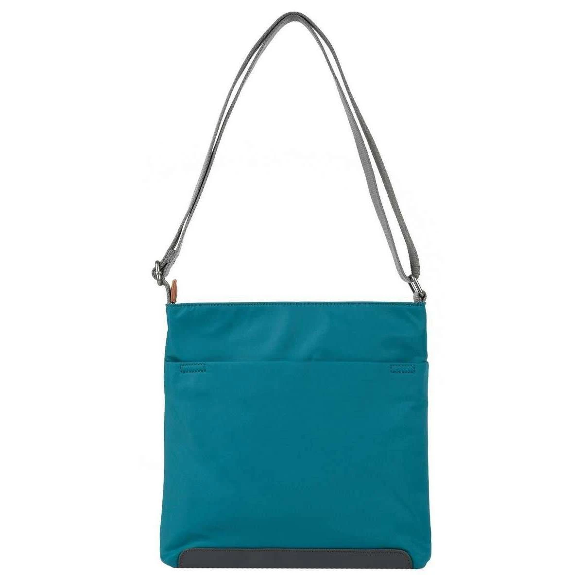 Roka Kennington B Medium Sustainable Nylon Cross Body Bag - Marine Blue - Image 2