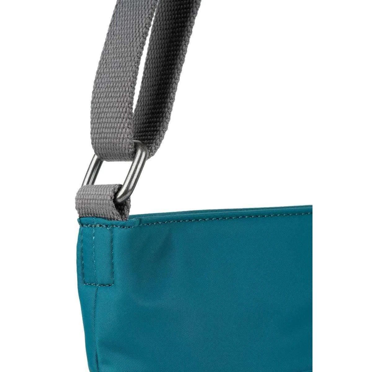 Roka Kennington B Medium Sustainable Nylon Cross Body Bag - Marine Blue - Image 5