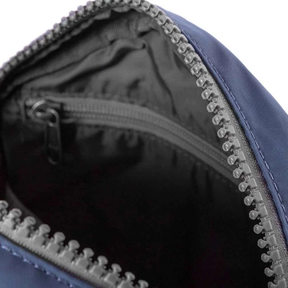 Roka Paddington B Small Sustainable Nylon Crossbody Bag - Airforce Navy - Image 4