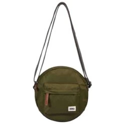 Roka Paddington B Small Sustainable Nylon Crossbody Bag - Military Green