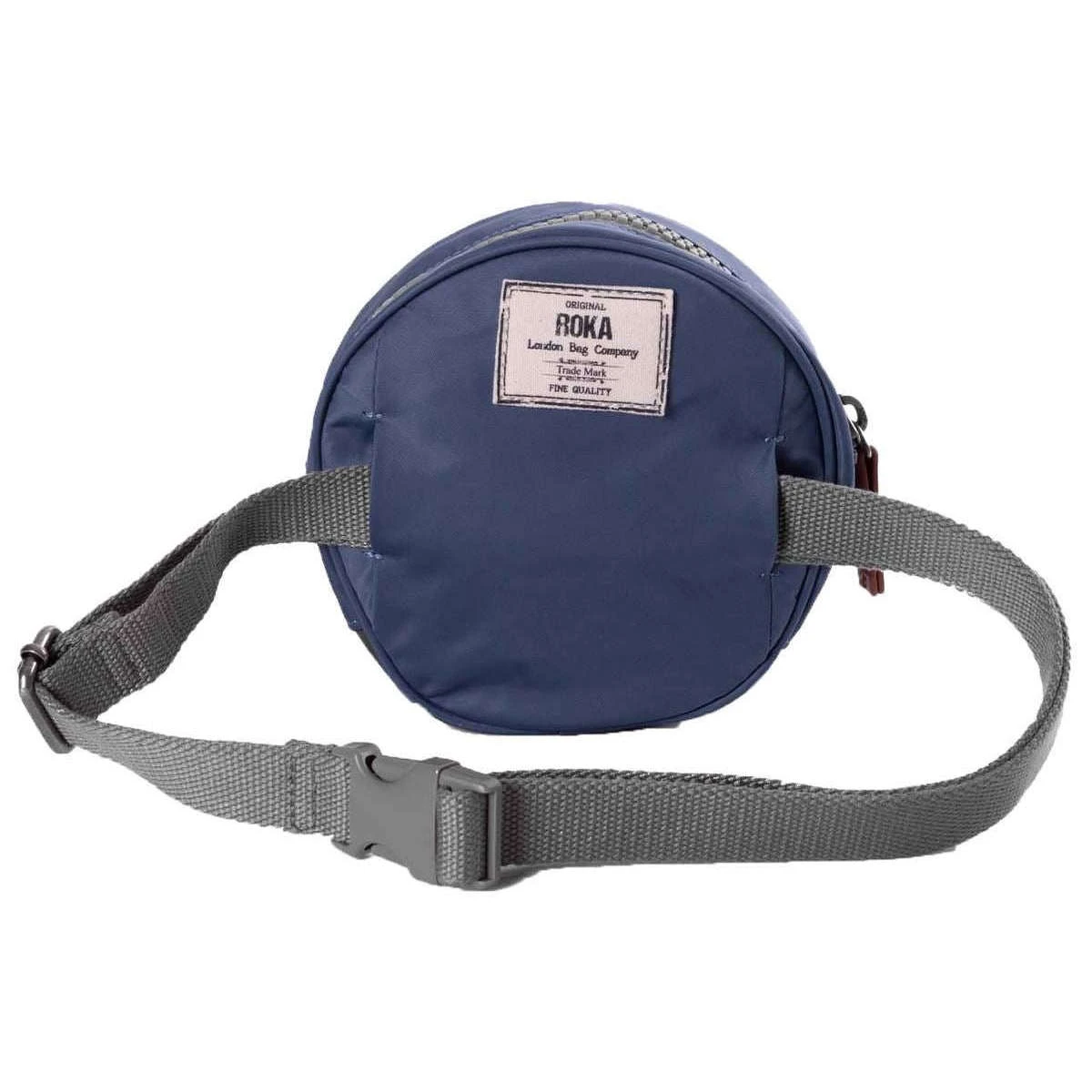 Roka Paddington D Sustainable Nylon Hip Bag - Airforce Blue - Image 2