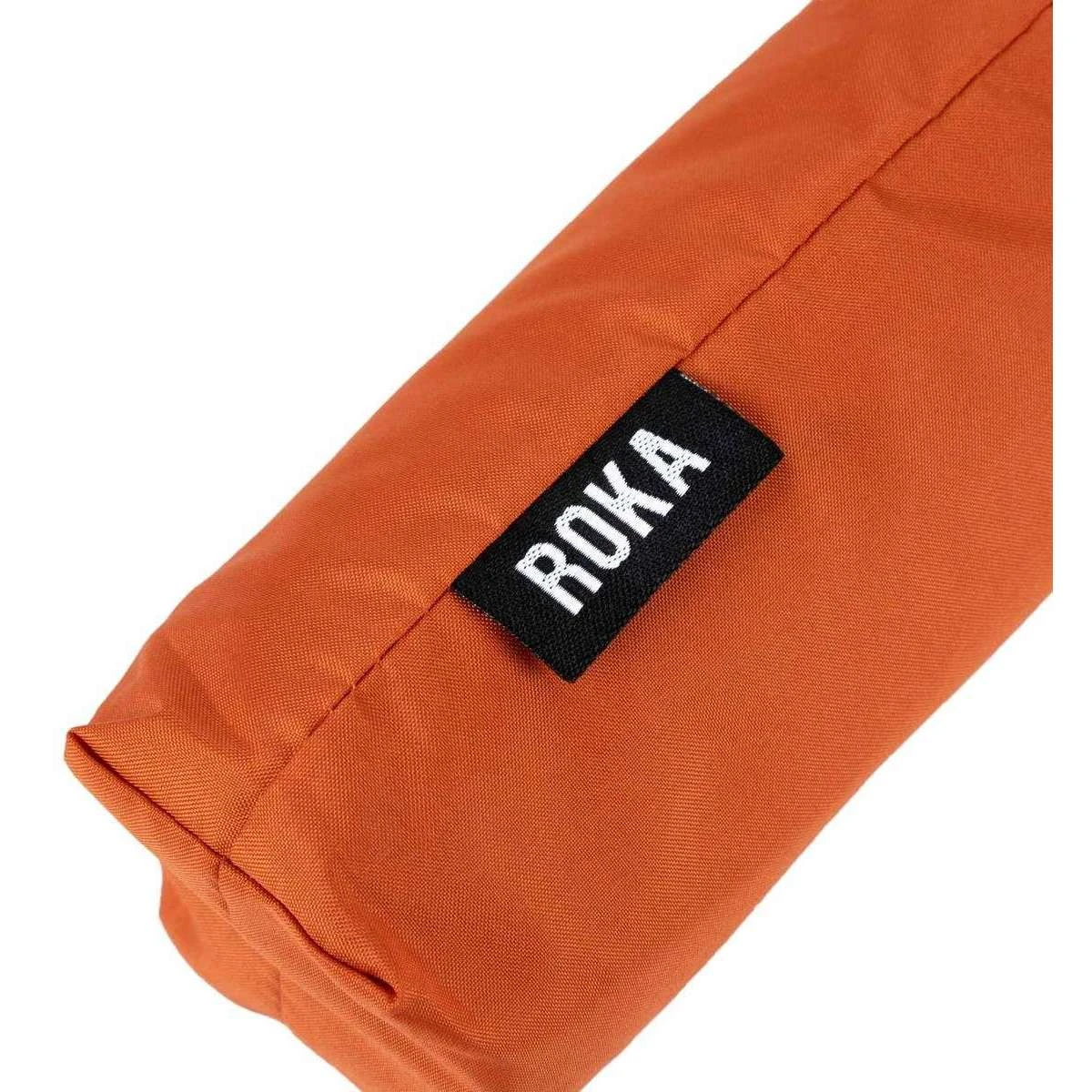 Roka Waterloo Recycled Nylon Umbrella - Burnt Orange - Image 6