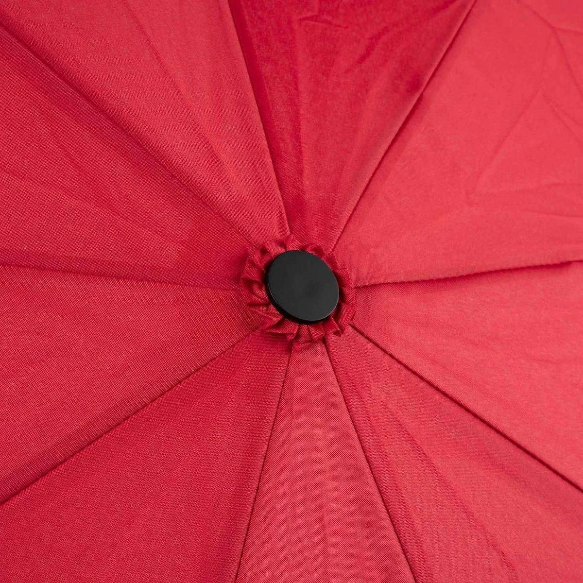 Roka Waterloo Recycled Nylon Umbrella - Cranberry Red - Image 7
