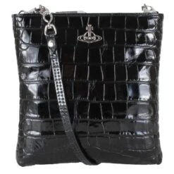 Vivienne Westwood Squire Square Crossbody Bag - Black